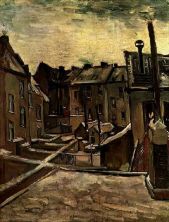 Haga click para ver la imagen ampliada 1885 backyards of old houses in antwerp in the snow.jpg